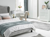 LPD Puro Side Table In White Gloss Thumbnail