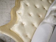 Limelight Vega 5ft Kingsize Gold Velvet Fabric Bed Frame Thumbnail