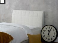 Limelight Dorado 5ft Kingsize White Faux Leather Bed Frame Thumbnail