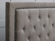Limelight Rhea 4ft6 Double Mink Velvet Fabric Ottoman Bed Frame Thumbnail