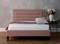 Limelight Picasso 4ft Small Double Pink Fabric Bed Frame Thumbnail