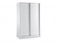 LPD Novello Sliding Door Wardrobe In White Gloss Thumbnail