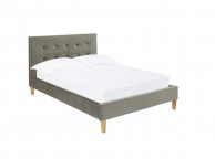 LPD Camden 5ft Kingsize Grey Fabric Bed Frame Thumbnail