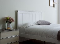 Limelight Taurus 4ft6 Double White Wooden Bed Frame Thumbnail