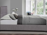 Birlea Hannover 4ft6 Double Grey Fabric Bed Frame Thumbnail
