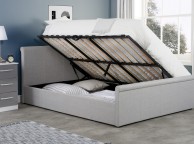 Birlea Stratus 4ft6 Double Grey Fabric Side Lift Ottoman Bed Frame Thumbnail