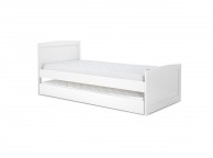 Birlea Beckton 3ft Single White Wooden Guest Bed Thumbnail