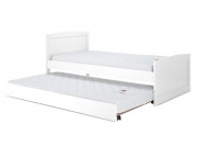 Birlea Beckton 3ft Single White Wooden Guest Bed Thumbnail