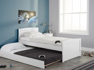 Birlea Beckton 3ft Single White Wooden Guest Bed Thumbnail