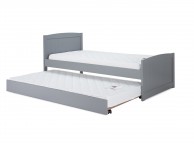 Birlea Beckton 3ft Single Grey Wooden Guest Bed Thumbnail