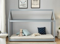 Birlea House 3ft Single Grey Wooden Bed Frame Thumbnail