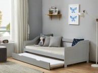 Birlea Brixton 3ft Single Grey Wooden Guest Day Bed Thumbnail