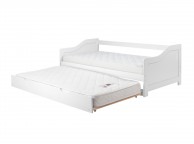 Birlea Brixton 3ft Single White Wooden Guest Day Bed Thumbnail