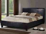 Birlea Berlin 5ft Kingsize Brown Faux Leather Bed Frame Thumbnail