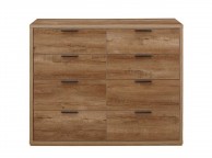 Birlea Stockwell Oak Finish 8 Drawer Merchant Chest Thumbnail