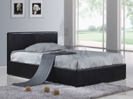 Birlea Berlin Ottoman 4ft Small Double Black Faux Leather Bed Frame Thumbnail