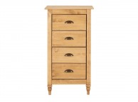 Birlea Pembroke Pine 4 Drawer Narrow Chest Thumbnail