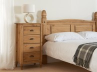 Birlea Pembroke Pine 4 Drawer Narrow Chest Thumbnail