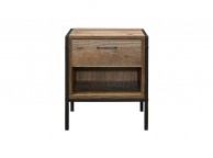 Birlea Urban Rustic Finish 1 Drawer Bedside Thumbnail
