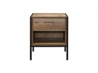 Birlea Urban Rustic Finish 1 Drawer Bedside Thumbnail