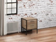 Birlea Urban Rustic Finish 2 Drawer Bedside Thumbnail