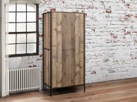 Birlea Urban Rustic Finish 2 Door Wardrobe Thumbnail