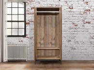 Birlea Urban Rustic Finish 2 Door Wardrobe Thumbnail