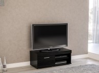 Birlea Edgeware Small TV Unit In Black Thumbnail