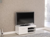 Birlea Edgeware Small TV Unit In White Thumbnail