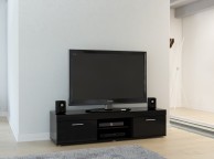 Birlea Edgeware TV Unit In Black Thumbnail