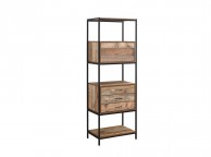 Birlea Urban Rustic Finish 3 Drawer Shelving Unit Thumbnail