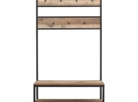 Birlea Urban Rustic Coat Rack And Bench Thumbnail