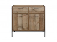 Birlea Urban Rustic 2 Door 2 Drawer Sideboard Thumbnail