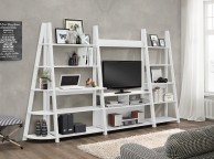 Birlea Dayton Corner Bookcase In White Thumbnail