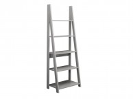 Birlea Dayton Ladder Bookcase In Grey Thumbnail