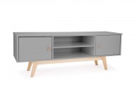 Birlea Milford TV Unit In Grey Thumbnail