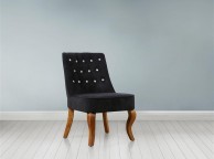 Birlea Darcey Chair In Black Fabric Thumbnail