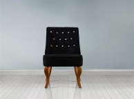 Birlea Darcey Chair In Black Fabric Thumbnail