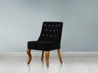 Birlea Darcey Chair In Black Fabric Thumbnail
