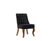 Birlea Darcey Chair In Black Fabric Thumbnail