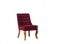 Birlea Darcey Chair In Plum Fabric Thumbnail