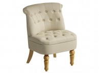 Birlea Grace Chair In Beige Fabric Thumbnail