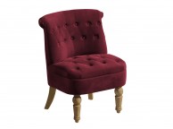 Birlea Grace Chair In Plum Fabric Thumbnail