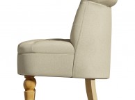 Birlea Grace Snuggle Chair In Beige Fabric Thumbnail