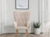 Birlea Willow Armchair In Beige Fabric Thumbnail