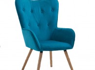 Birlea Willow Armchair In Sapphire Fabric Thumbnail