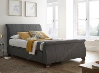 Kaydian Bamburgh 4ft6 Double Charcoal Fabric Ottoman Bed Frame Thumbnail