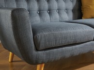 Birlea Loft 3 Seater Sofa In Grey Fabric Thumbnail