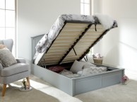 GFW Madrid 4ft6 Double Grey Wooden Ottoman Bed Thumbnail