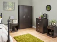 GFW Panama 4 Piece Bedroom Set In Espresso Thumbnail